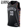 NBA Brooklyn Nets Trikot Nic Claxton Nike 2025-26 City Edition Schwarz Swingman - Kinder